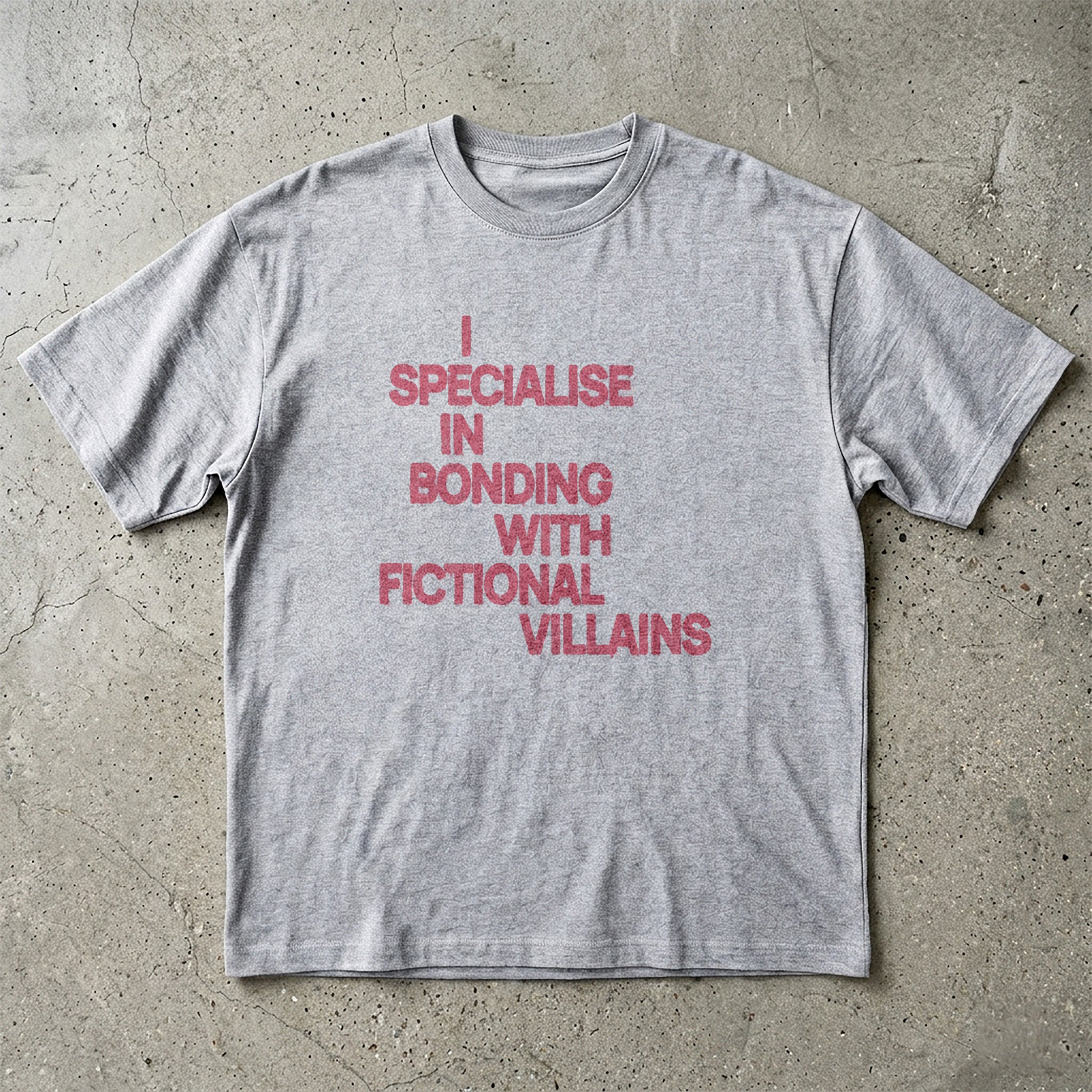 Bonding With Fictional Villains T-Shirt