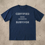 Certified Book Hangover Survivor T-Shirt