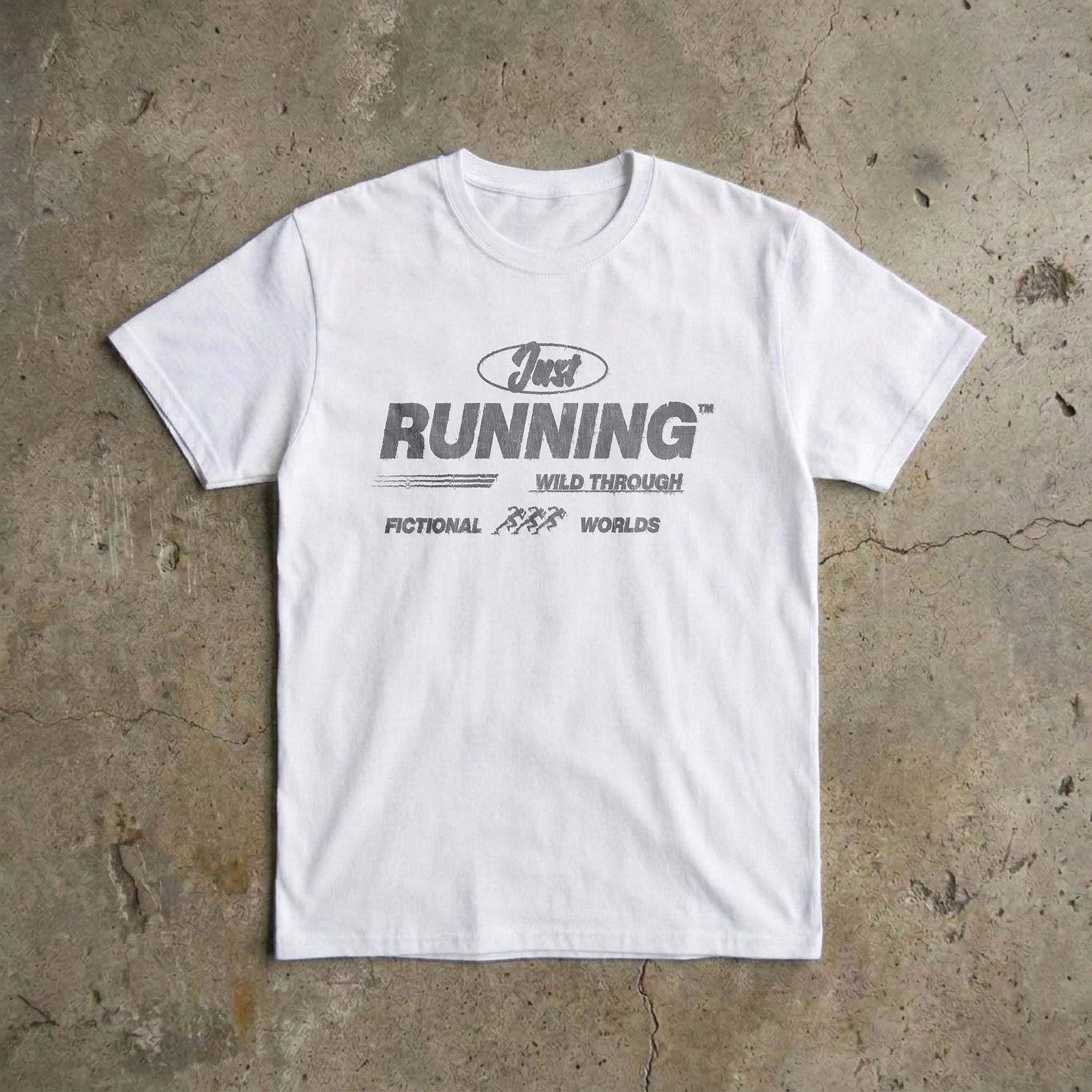 Running Wild Through Fictional Worlds T-shirt