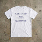 Certified Book Hangover Survivor T-Shirt